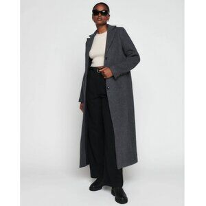 Reformation Dark Grey Wayne Coat